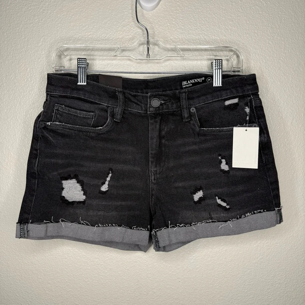 Blank NYC The Fulton Roll Up Shorts‎